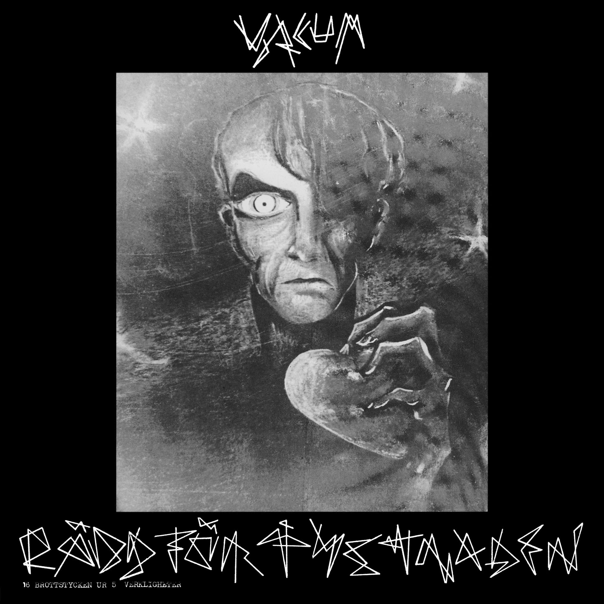 Vacum - Rädd för tystnaden/Korståg Dubbel LP