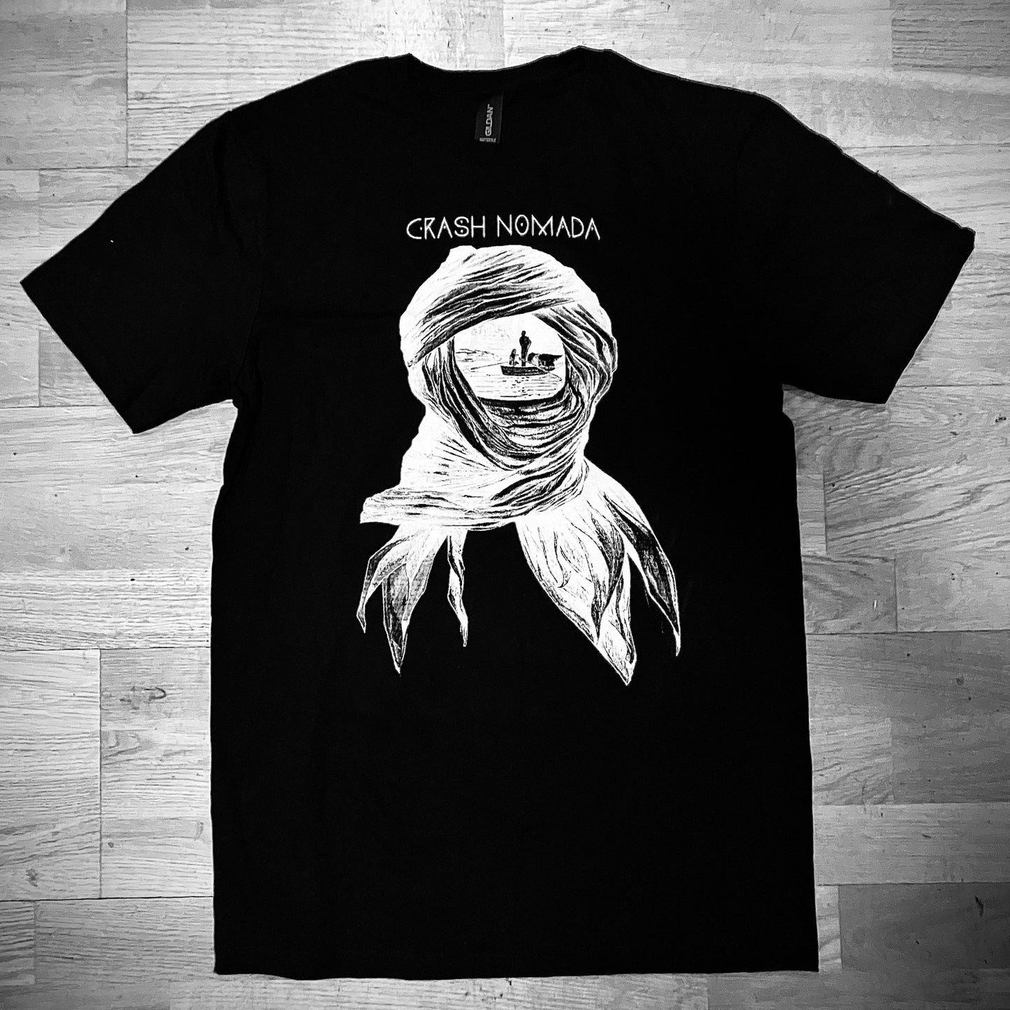 Crash Nomada (Black T-shirt)