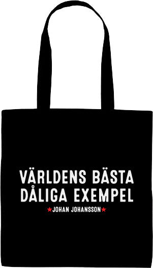 Världens Bästa Dåliga Exempel (tygpåse)