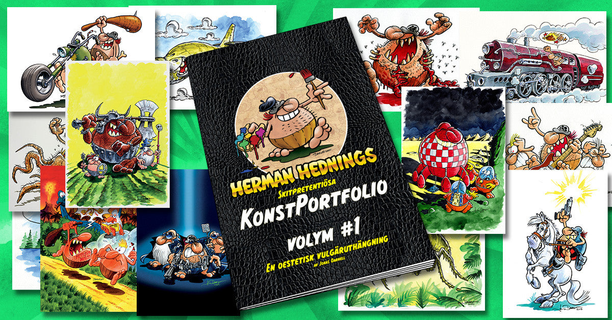 Konstportfolio Volym 1