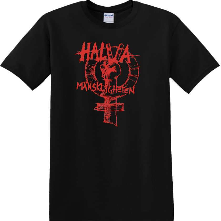 Halva Mänskligheten - Logga (T-shirt)